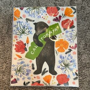 California bear art print